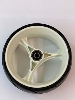 Roue avant white SP19-R0311
