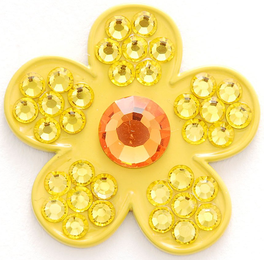 Flowers Swarovski Crystal Ballmarker S08-A0003_7